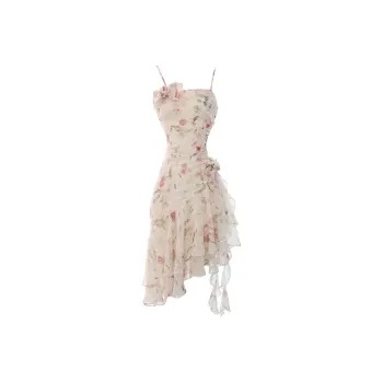 PZGE Slip Dresses Women's Multicolor Dress
