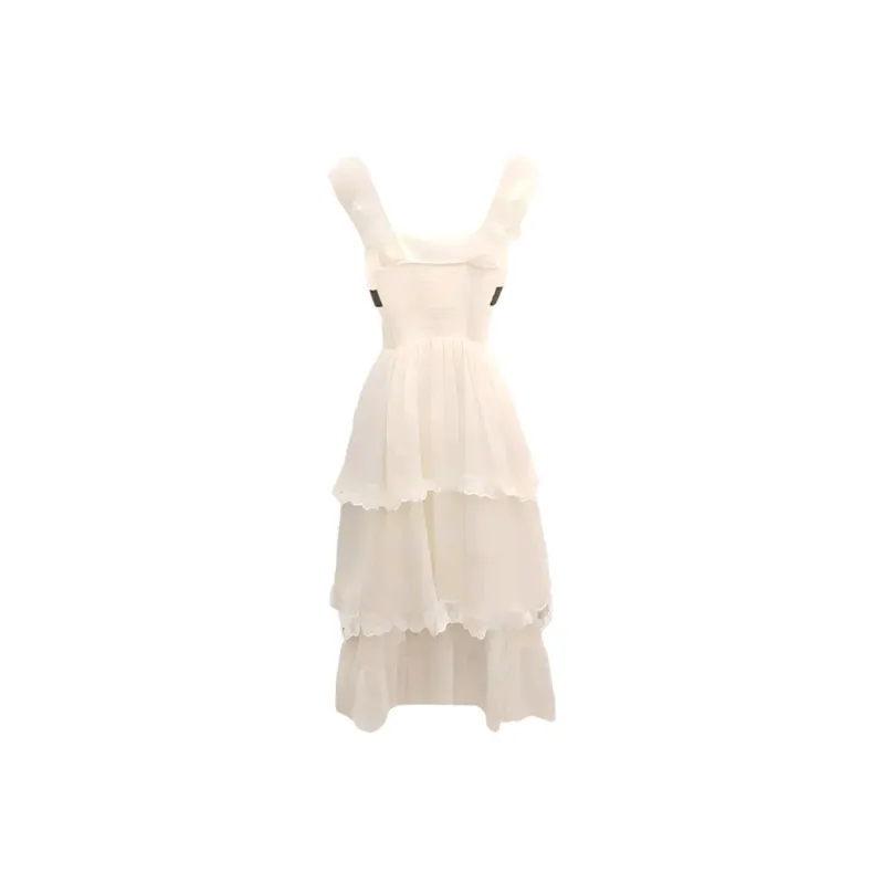 ETSE Slip Dresses Women's White-1