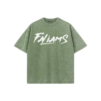 FALIAMS T Shirts Unisex Green