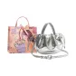 Silver+Shopping Bag
