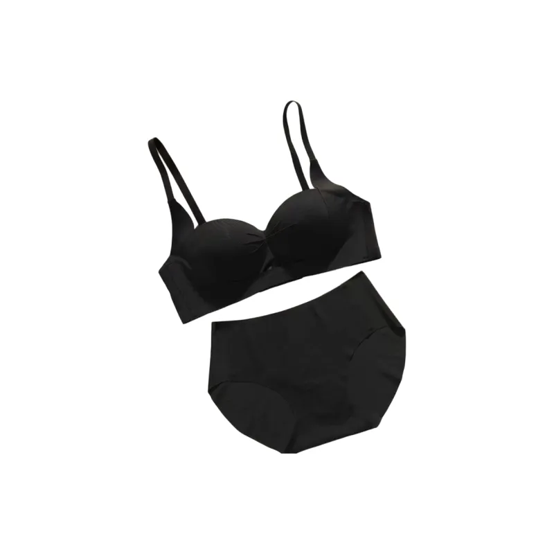 LUYOUYE Underwear Set Women's Light Coffee-4