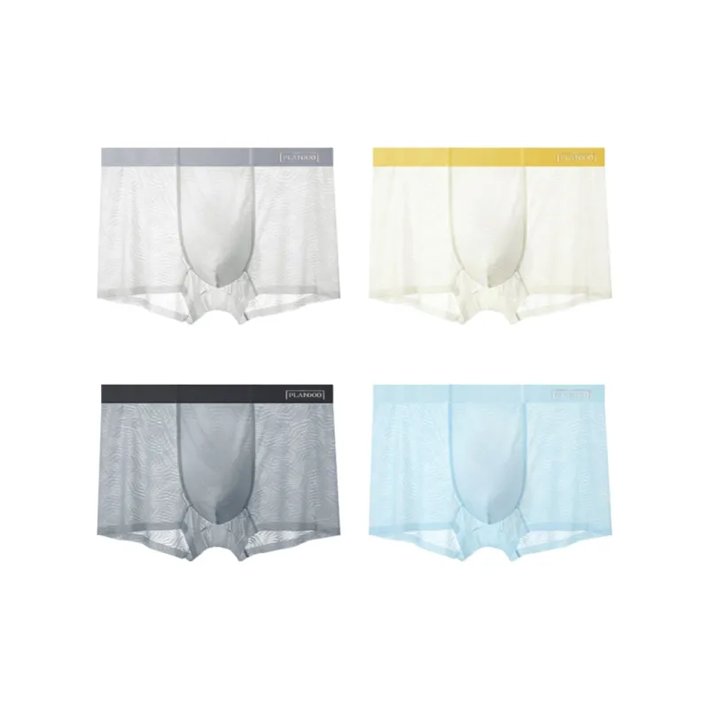 PLANDOO Underpants Men's 4 Pack-20