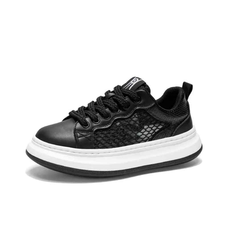 OUGLEMEN Wrapping, Wear Resistant And Non Slip Low Top Casual Shoes Men's Box-11