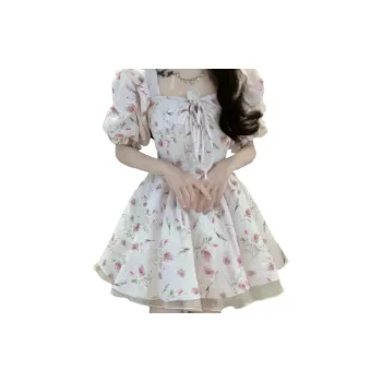 ABBY GODDESS Short Sleeved Dress Women's