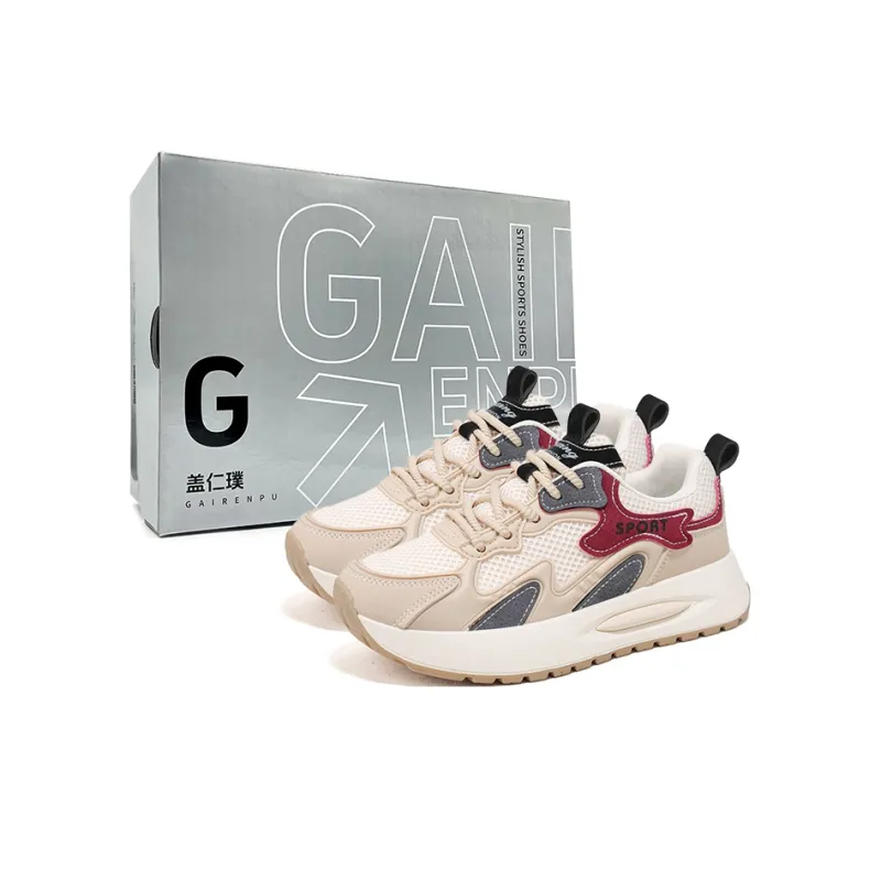 Gai Renpu Slip Resistant, Abrasion Resistant, Breathable Low Top Casual Shoes Women's-6