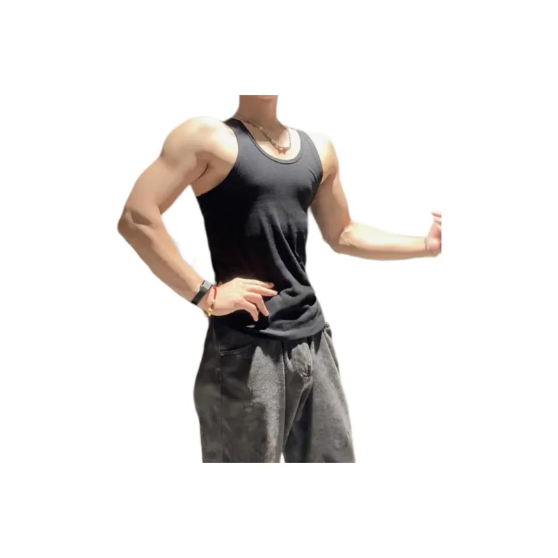 CORNILOT Tank Tops Unisex Black-0