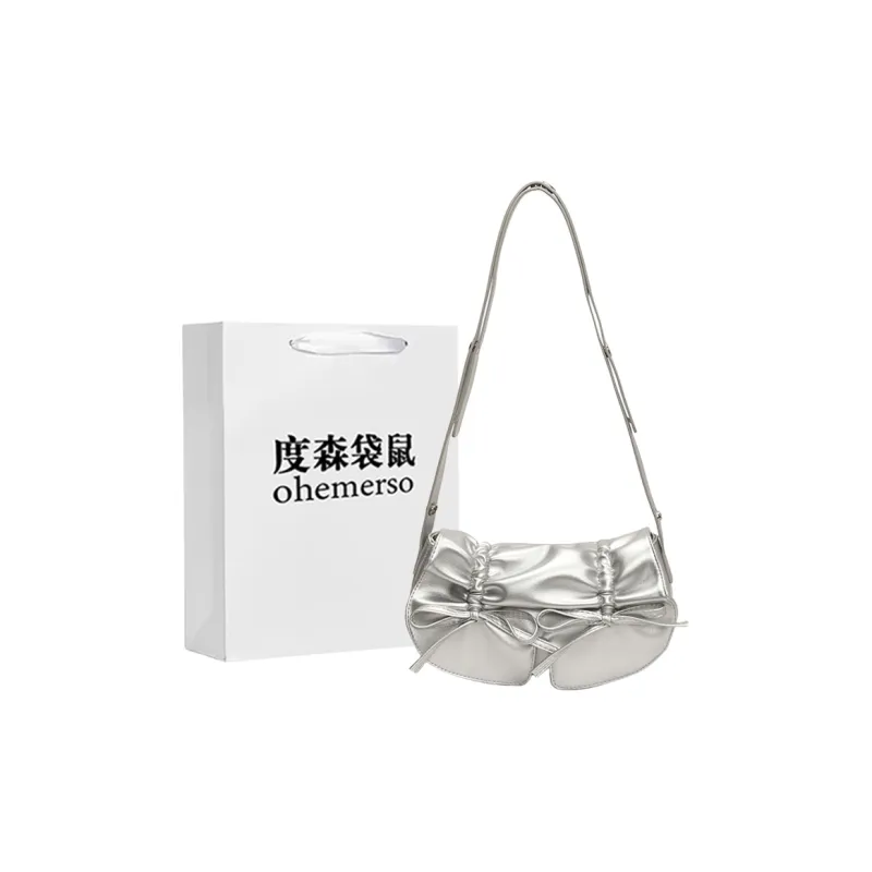 Dusen Kangaroo PU Shoulder Bag Women's Multicolor-12