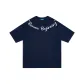 Navy Blue-White