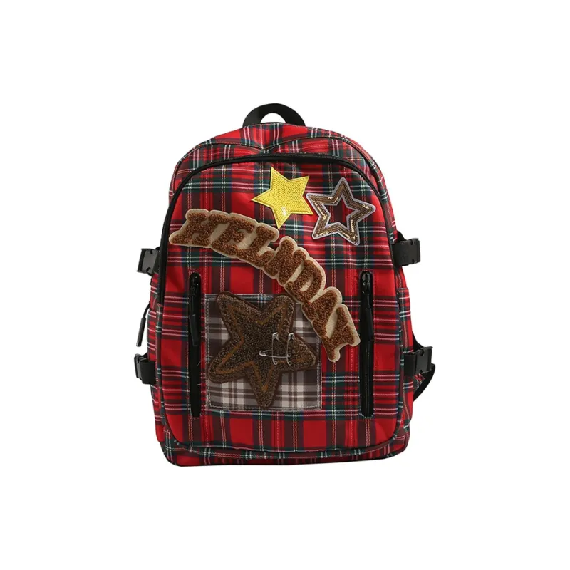 WICKBUEN Nylon Fabric Backpack Women's Multicolor-6