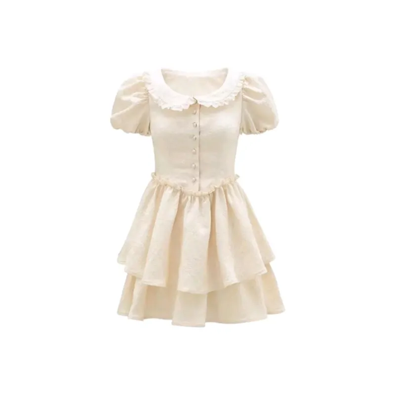 PZGE Short Sleeved Dress Women's-0