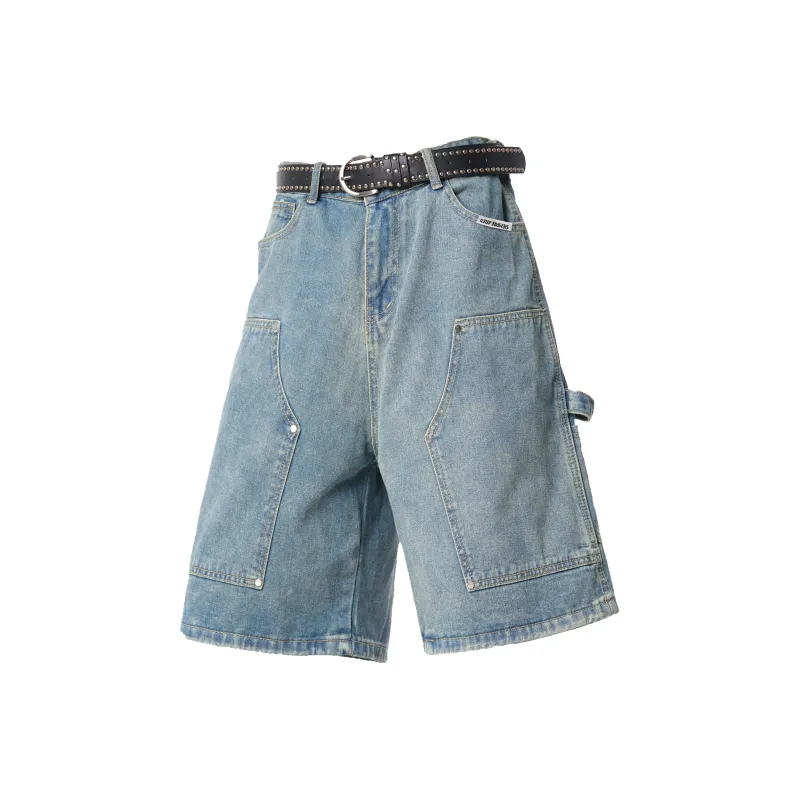 ATLETICO DE MADRID 1903 Denim Shorts Unisex-0