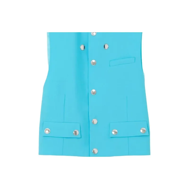 Burberry Vests Men Blue-3
