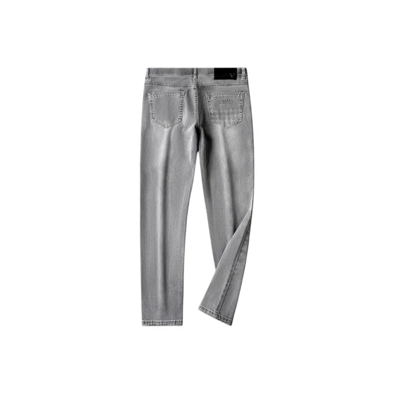 Devanro Jeans Men Gray-1