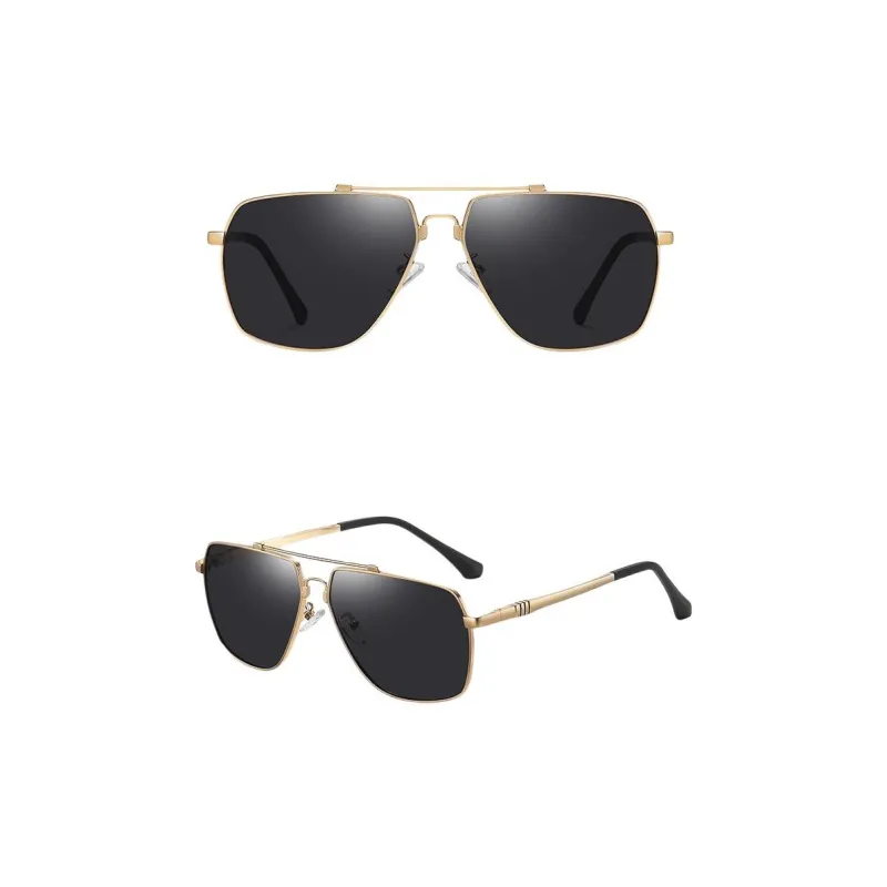 JEANSWEST Metal Aviator Sunglasses Unisex-5