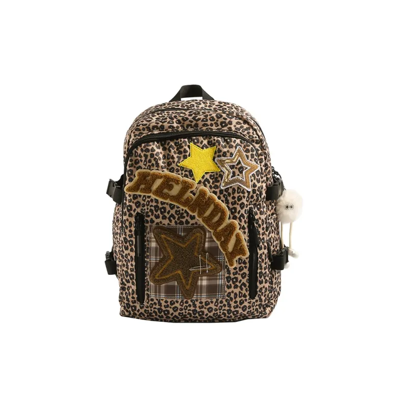 WICKBUEN Nylon Fabric Backpack Women's Multicolor-12