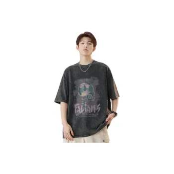 FALIAMS T Shirts Unisex Black