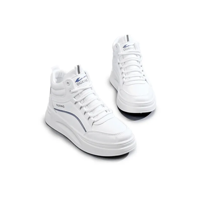 Gai Renpu Slip Resistant, Abrasion Resistant, Breathable High Top Casual Shoes Women's-3