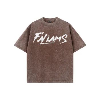 FALIAMS T Shirts Unisex Coffee