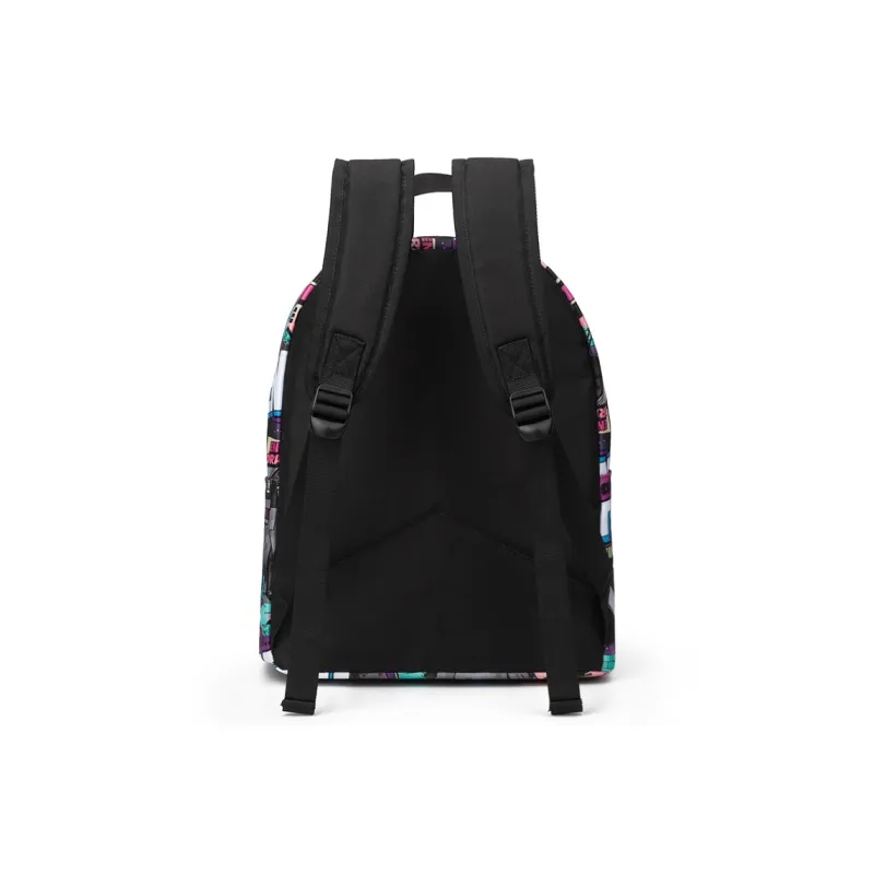 NOT ME Polyester Backpack Unisex Tech Black-4