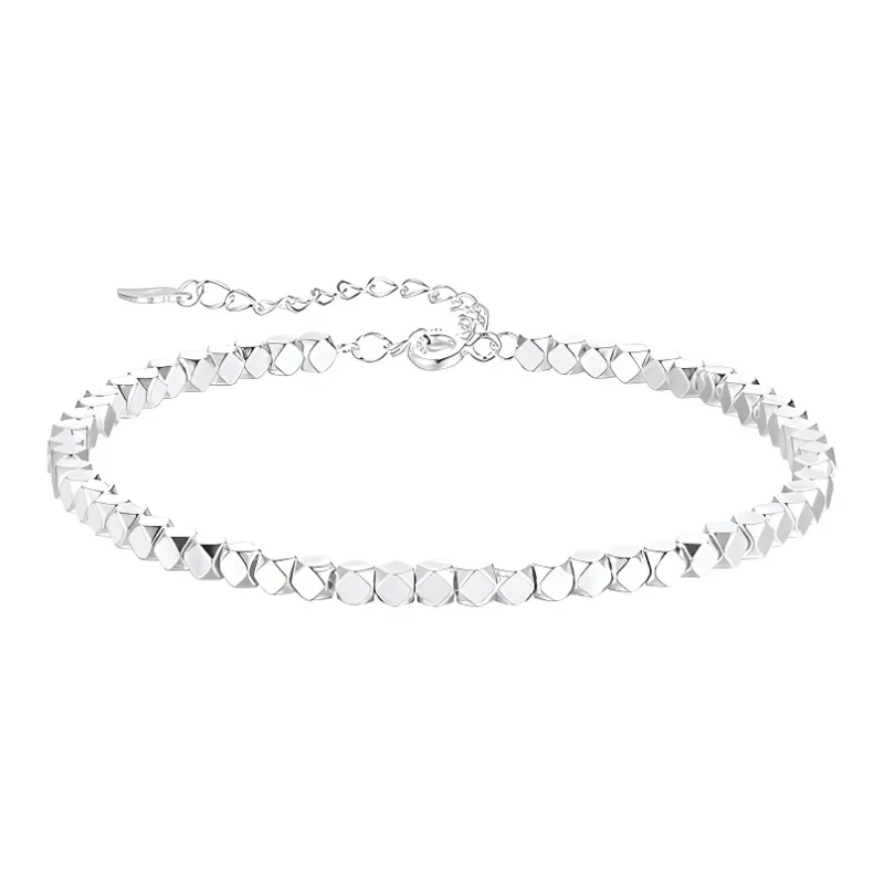 NICE CODE 925 Sterling Silver Bracelets Women's-0