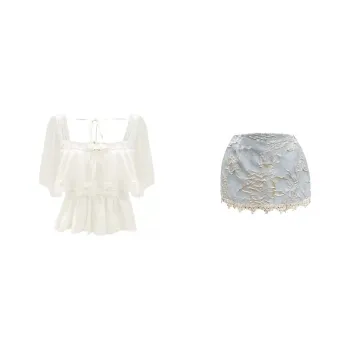 Udon House Two Piece Skirt Sets Women's