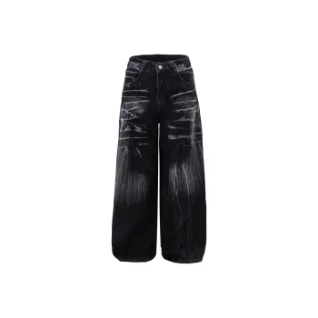 PISYPOX Jeans Unisex Black