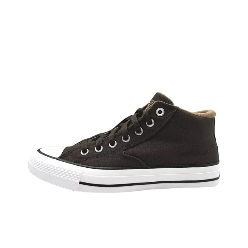 Converse Chuck Taylor All Star Anti Slip Wear Resistant Mid Top Canvas Shoes Men's Brown-0
