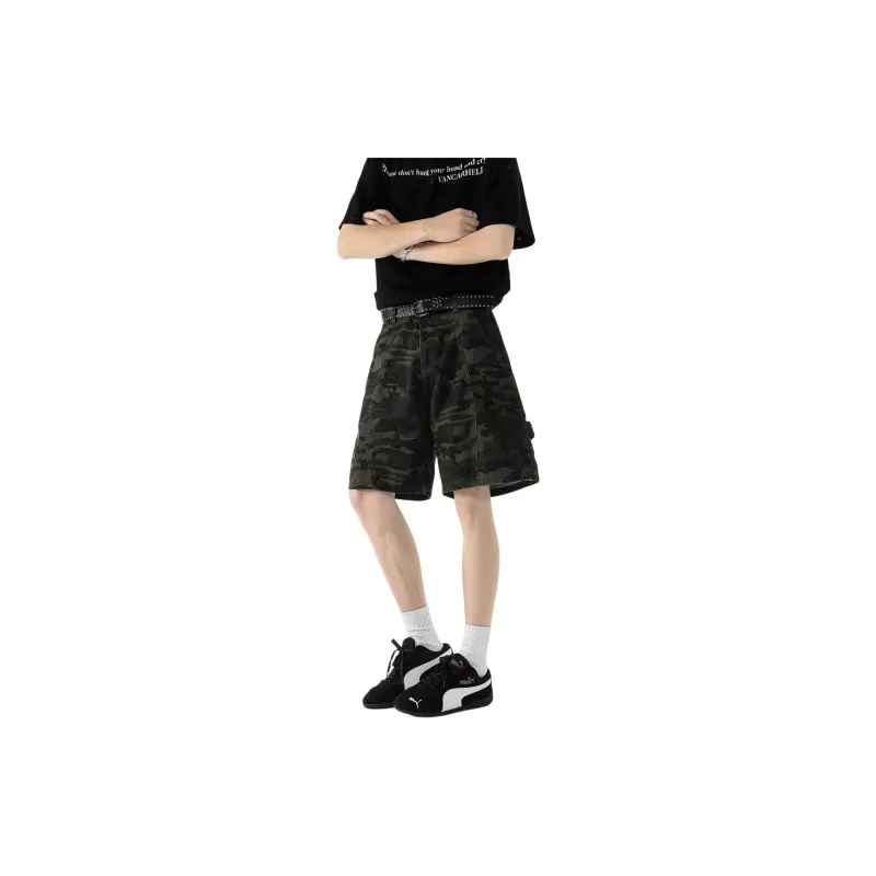 TONYBEAR Cargo Shorts Men Image Color-0