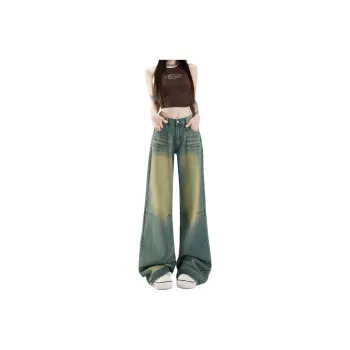 NHZN Jeans Women's Turquoise