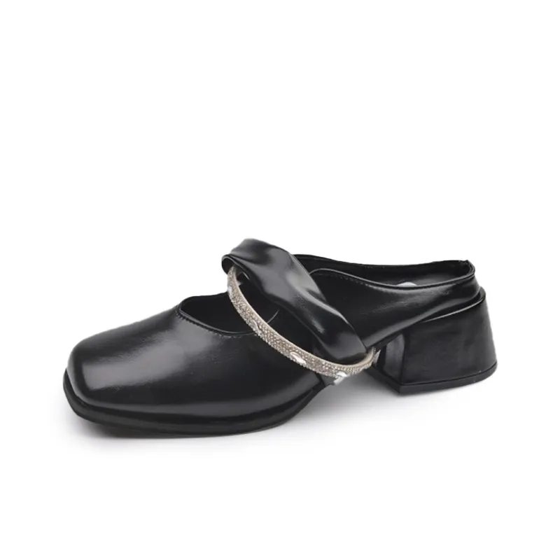 Betu Rubber Sole Abrasion Resistant Closed Toe Slippers Women's-2