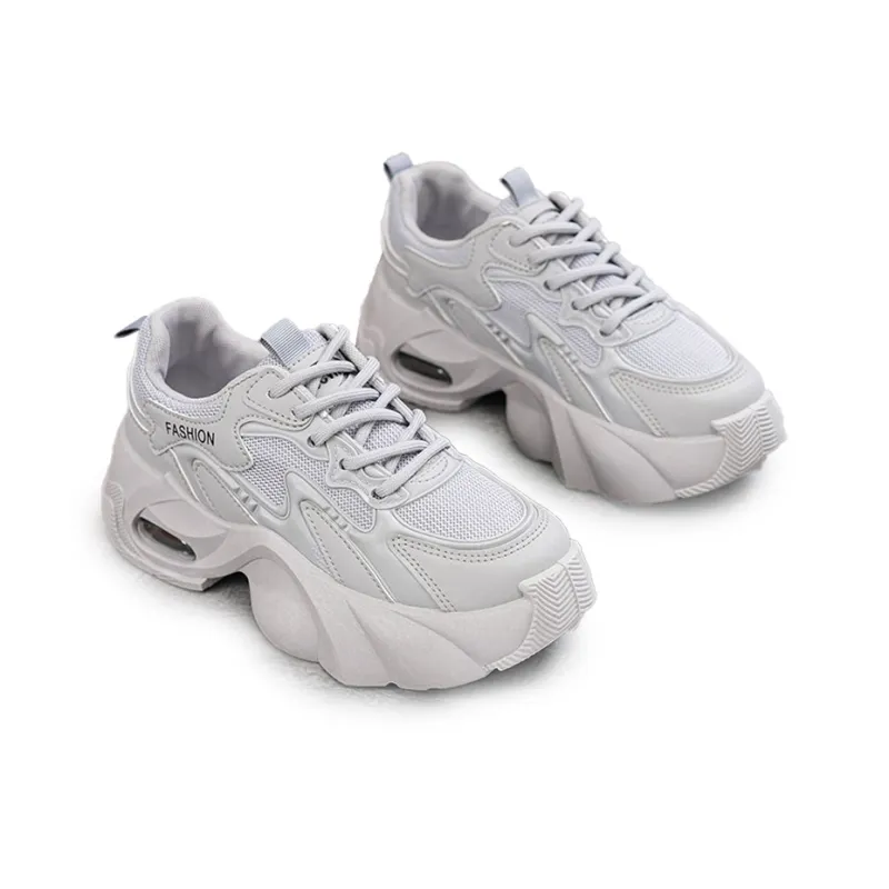 Gai Renpu Slip Resistant, Abrasion Resistant, Breathable Low Top Chunky Sneakers Women's-14