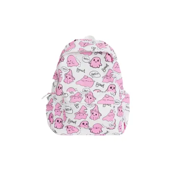 Kaka Tree Nylon Backpack Women's Pink/Black/Green/Blue