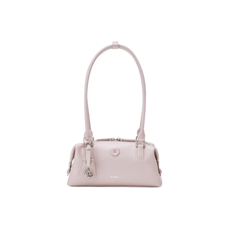 MCMIKO Cow Leather Shoulder Bag Women's Jelly Pink-1
