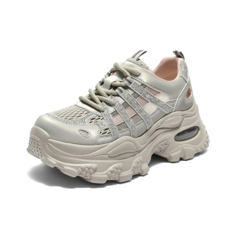 BELLE Low Top Chunky Sneakers Women's-6