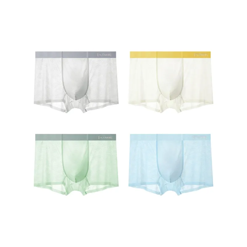 PLANDOO Underpants Men's 4 Pack-10