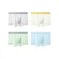 4 Pack[Light Gray+Warm White+Mint Green+Star Moon Blue]