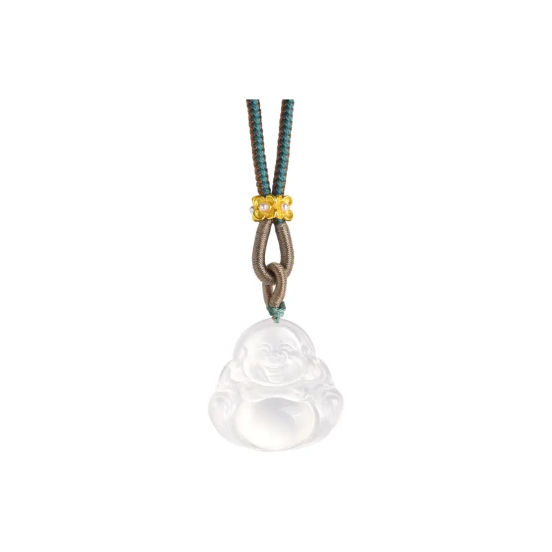 Yu Shangxuan Natural Chalcedony Necklaces Unisex-0