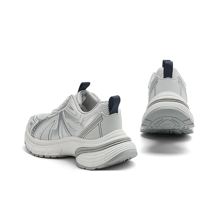 HANG TEN Chunky Sneakers Women's Low Top Gray-2