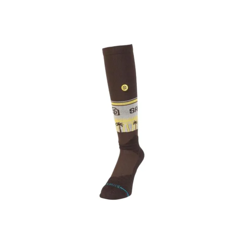 Stance Knee High Socks Men's 1 Pack Brown-0