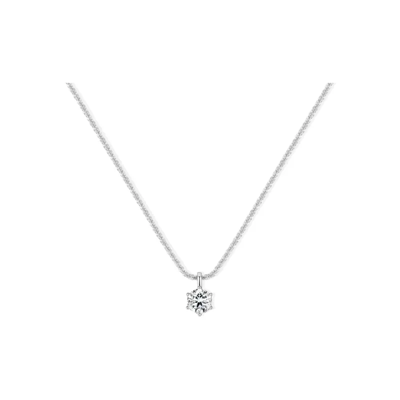 MISS TOOYA S925 Silver Necklaces Women's-0
