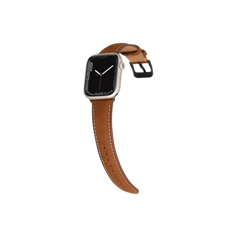 KVZUVUU Apple Compatibility Watch Band Leather-1