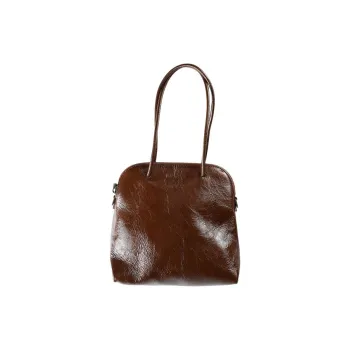 UMA WANG Leather Handbag Trumpets Women's Brown