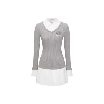 13 DEMARZO Long Sleeved Dress Women's