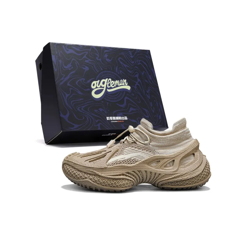 OUGLEMEN Slip Resistant, Abrasion Resistant, Breathable, Lightweight, Height Increasing Low Top Casual Shoes Men's Box-13