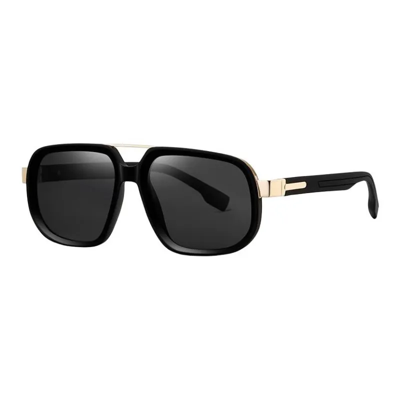 JEANSWEST Metal Square Sunglasses Unisex-4