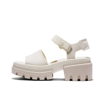 Timberland Everleigh Beach Sandals Women's White