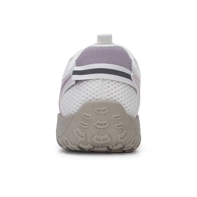 Warrior Abrasion Resistant Slip Resistant Low Top Casual Shoes Women's Light Pink Beige Purple-4