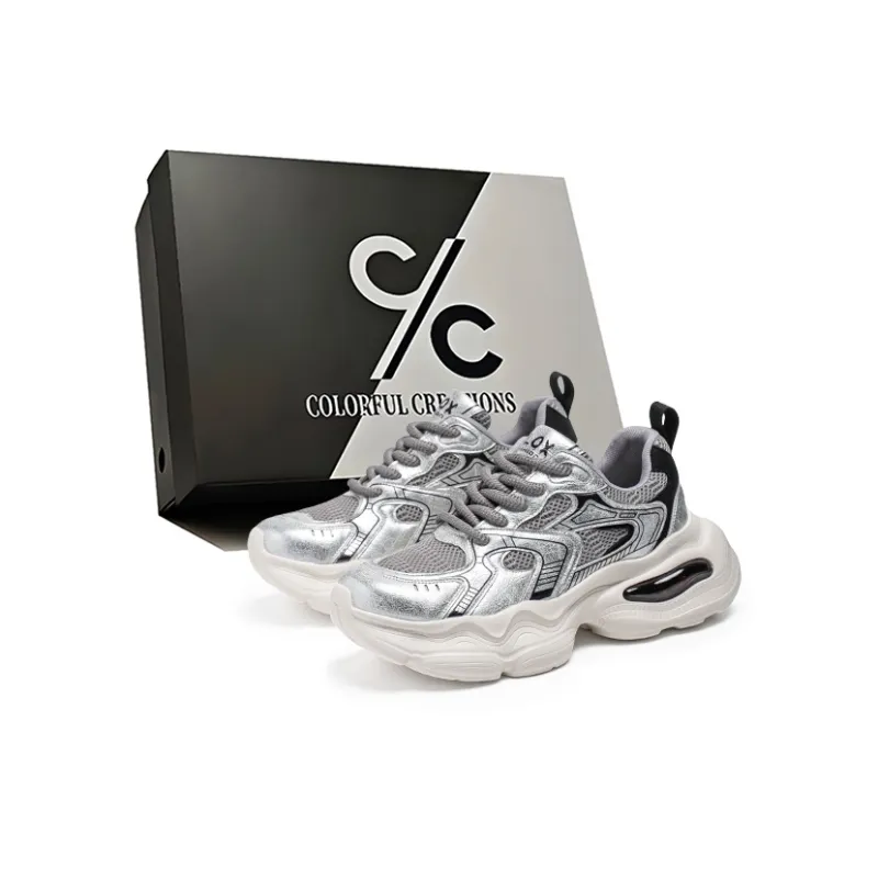 Colorful Creations Low Top Chunky Sneakers Men's-1