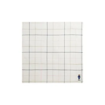 Polo Ralph Lauren Cotton Silk Scarves Unisex White