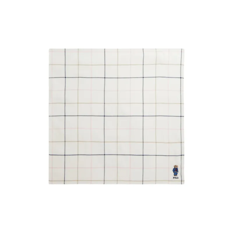 Polo Ralph Lauren Cotton Silk Scarves Unisex White-0